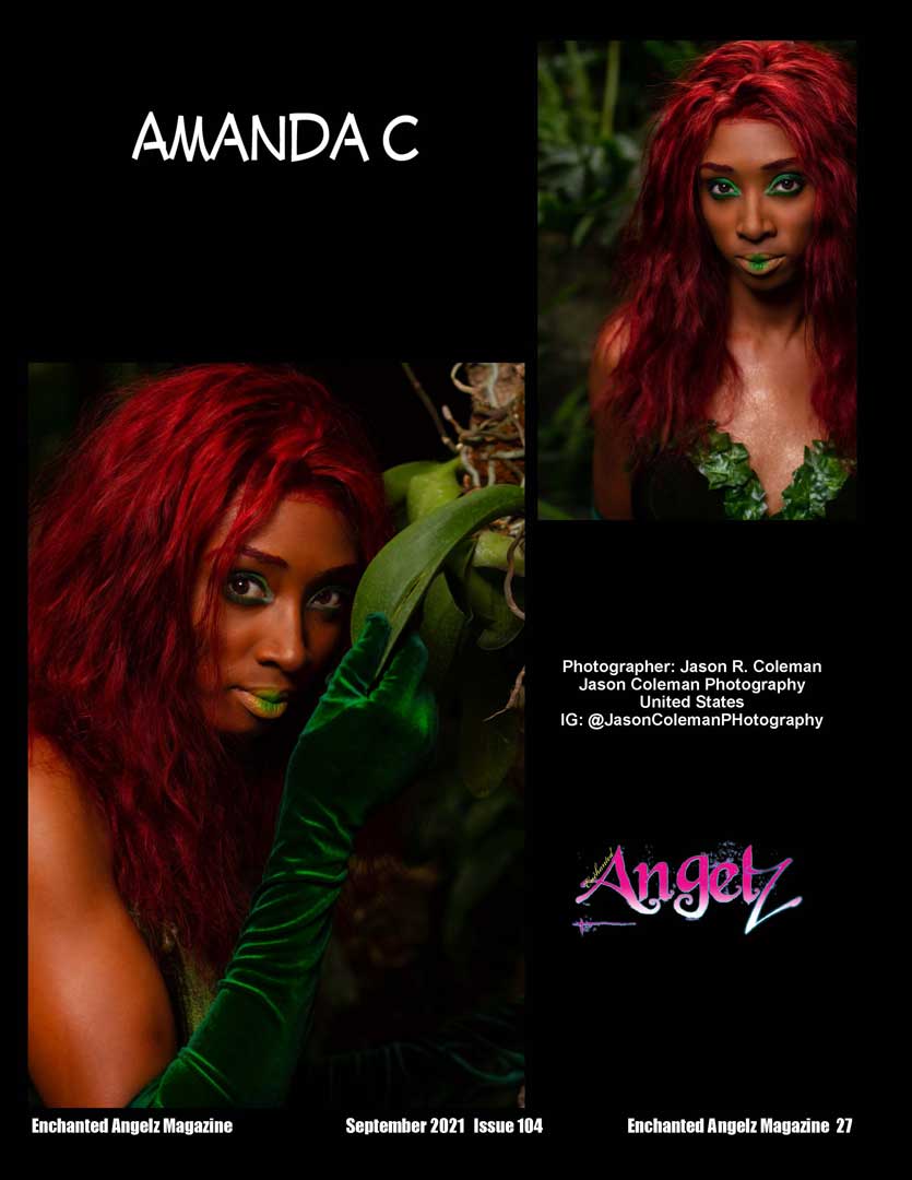 Amanda Cross As Poison Ivy In Enchanted Angelz Magazine